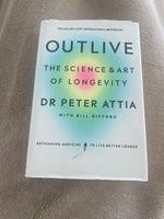 Outlive Hardcover Book by Peter Attia
