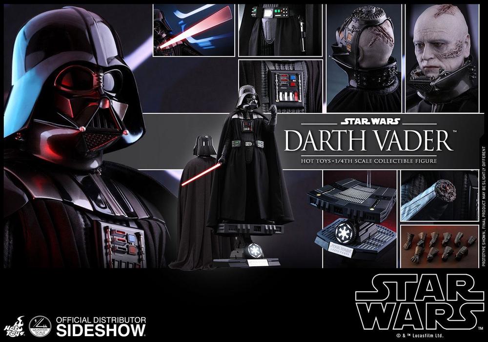 Hot Toys Darth Vader QS013 1/4 Scale Figur - Star Wars ROTJ | Kaufen