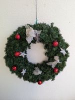 Weihnachtlicher Kranz geschmückt, 70cm