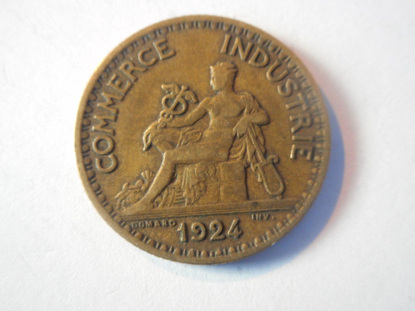 Alle Münzen: 1924  Bon pour 1 Franc – Gebraucht aus Kriegstetten von pizlad2010