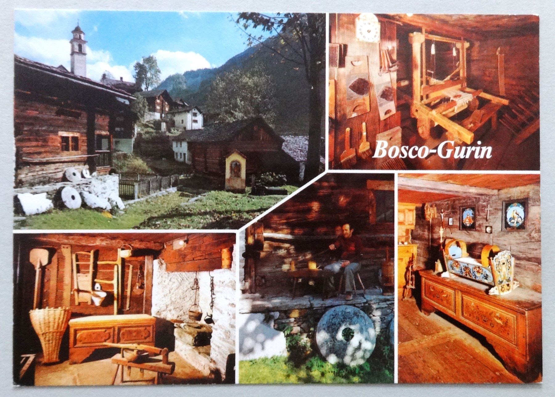 Cartoline postali: Bosco-Gurin, Museo degli Walser – Usato da Fétigny venduto da Billy2miny