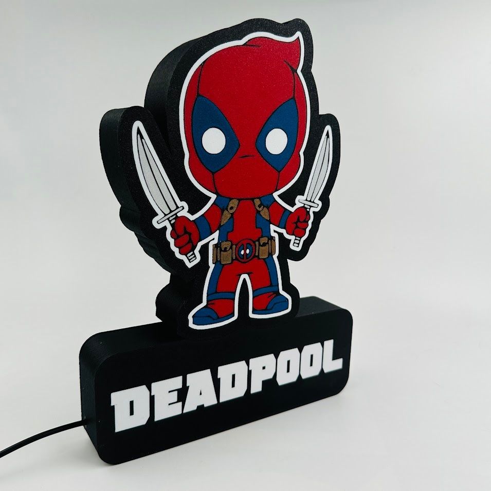Lampade: Lightbox lumière led Deadpool – Nuovo (secondo la descrizione) da Vicques venduto da PAMB3D 3