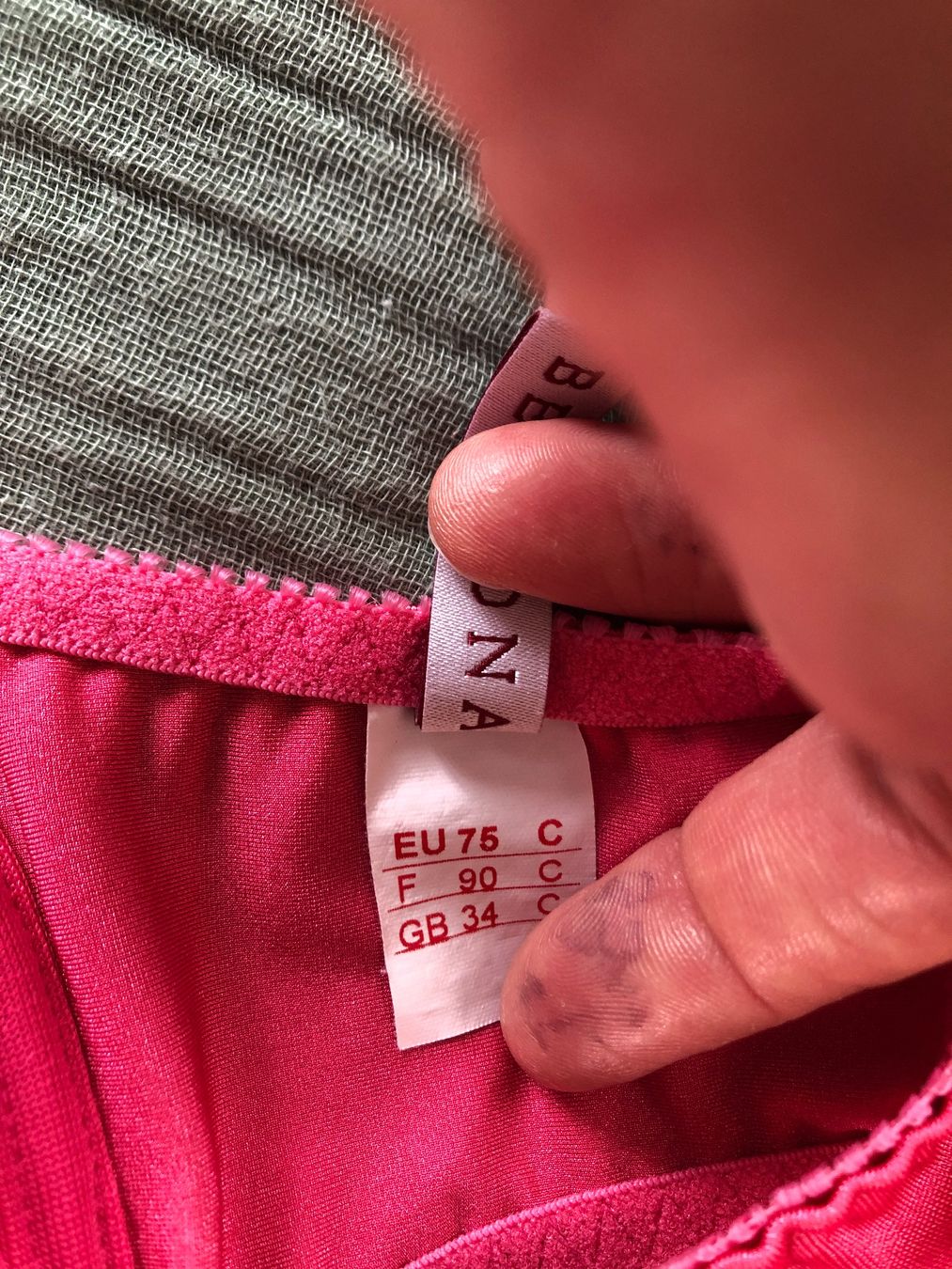 Beldona Altra biancheria intima: Pink Spitzen-BH und Slip-Set, Gr. 75C/38 – Usato da Arlesheim venduto da leyRum4.5 8