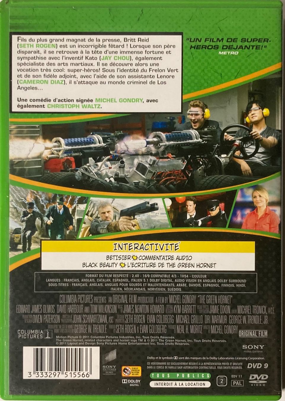 Alle DVDs: THE GREEN HORNET – Gebraucht aus Poliez-Pittet von Newtown-Records 1
