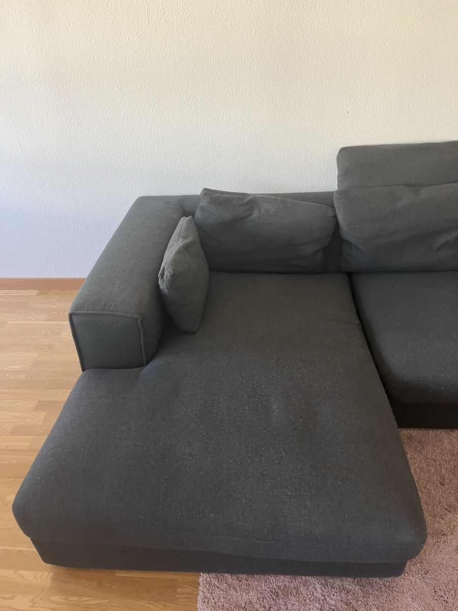 Pfister Sofas: Eck-Sofa - Stoff in Anthrazit - gebraucht – Gebraucht aus Zürich von PilotFO 1