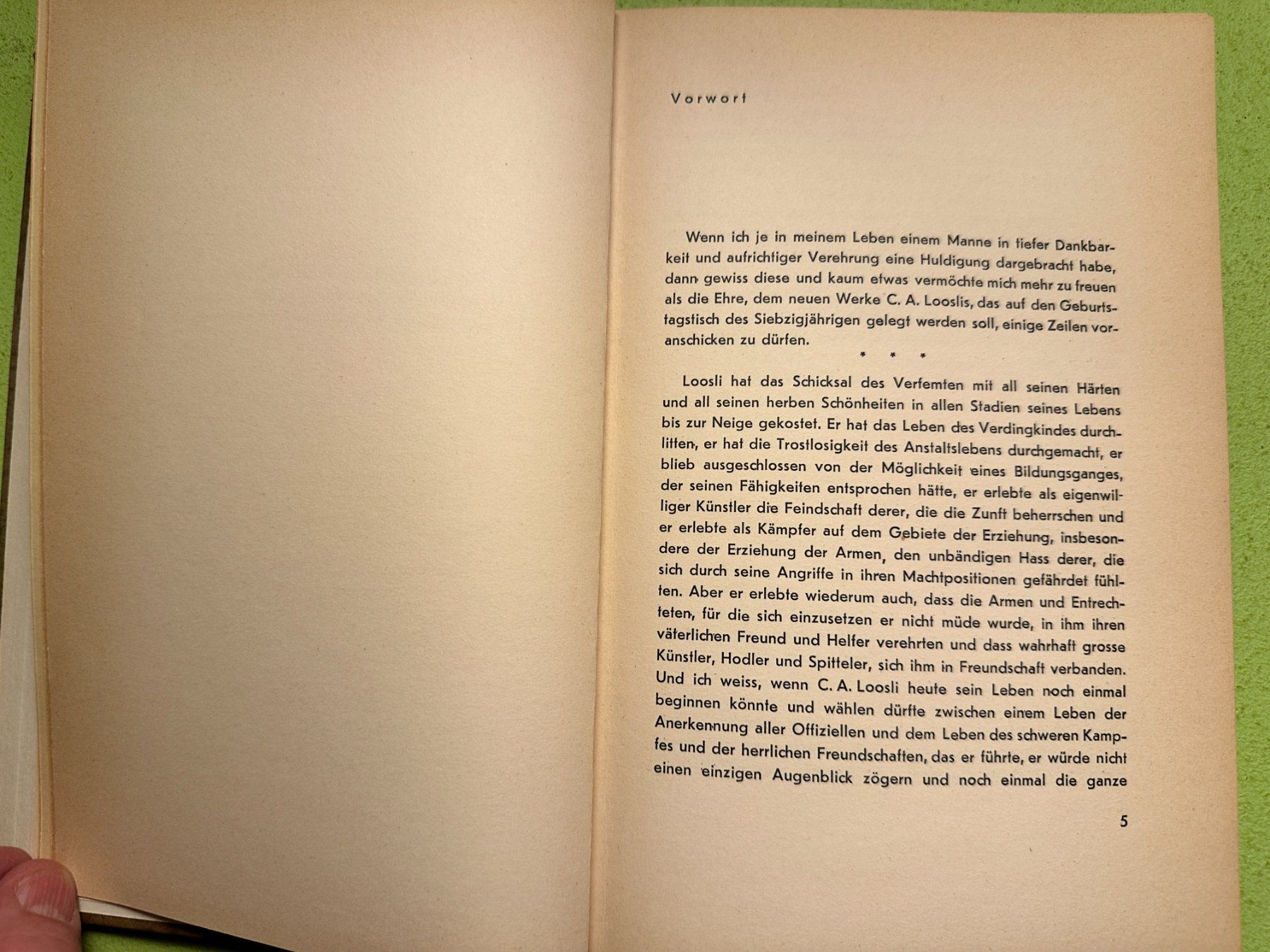Libri: C. A. Loosli: Der Mutzlikeller. 1947 – Usato da Zürich venduto da allp 3
