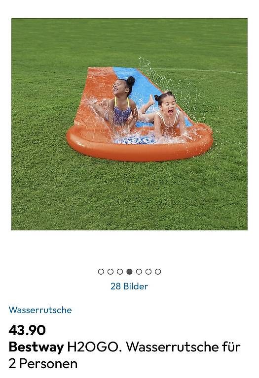 Scivoli: Wasserrutschbahn neuwertig – Usato da Vordemwald venduto da Friese70