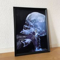 Porn Skull X-Ray Gagging Penis Erotik Chanel Urban Pop Art