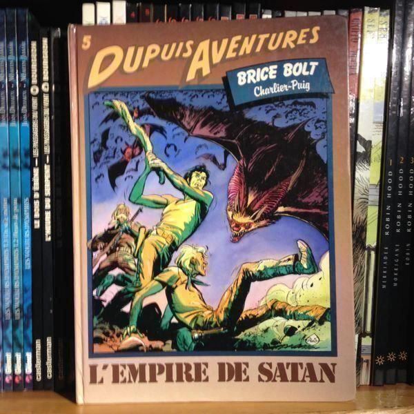 Fumetti: Brice Bolt - L'empire de Satan  EO – Usato da Farvagny-le-Grand venduto da LaCaverne