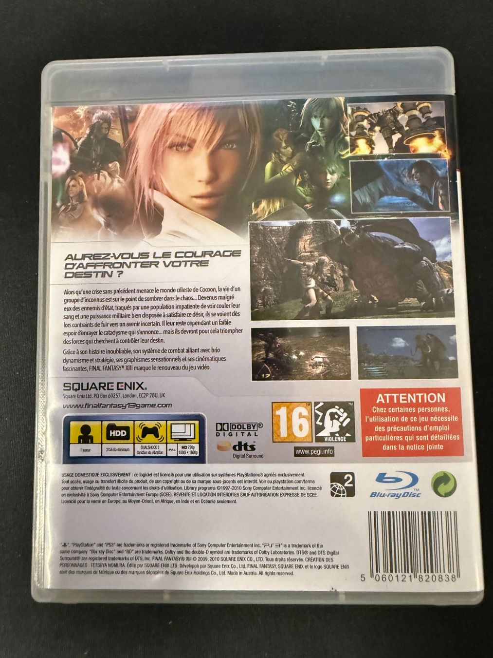 Sony Giochi: Final Fantasy XIII - PS3 – Usato da Pont-de-la-Morge venduto da Darfal 2