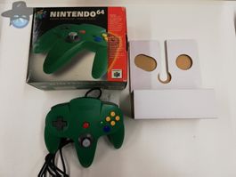 original Nintendo Controller in grün für Nintendo 64