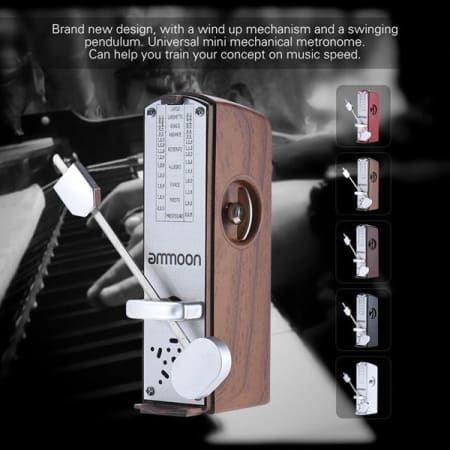 Strumenti musicali: Designer mechanisches mini Metronom – Nuovo e nell'imballaggio originale da Winterthur venduto da Neilpryde01 4