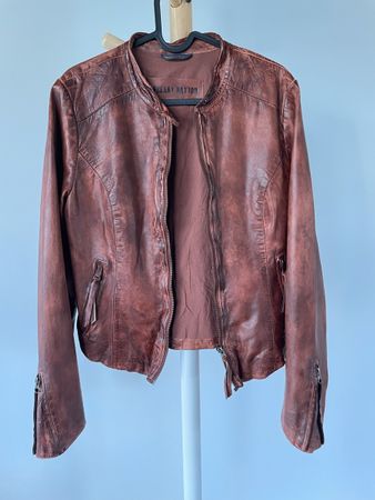 Freaky Nation Lederjacke, Gr. M, Nile