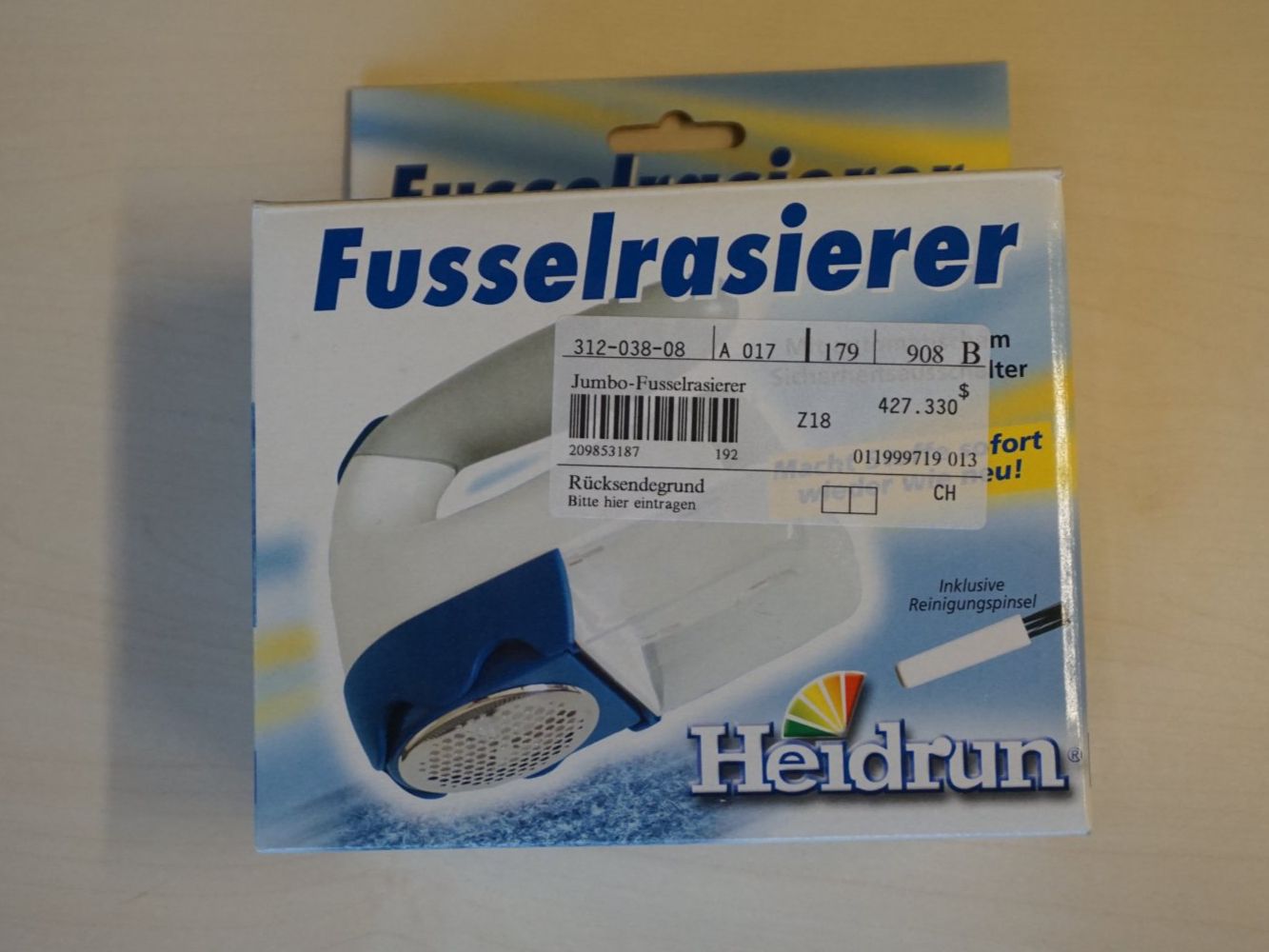 Tutte le macchine: Jumbo Fusselrassierer – Nuovo e nell'imballaggio originale da Giswil venduto da sowo60