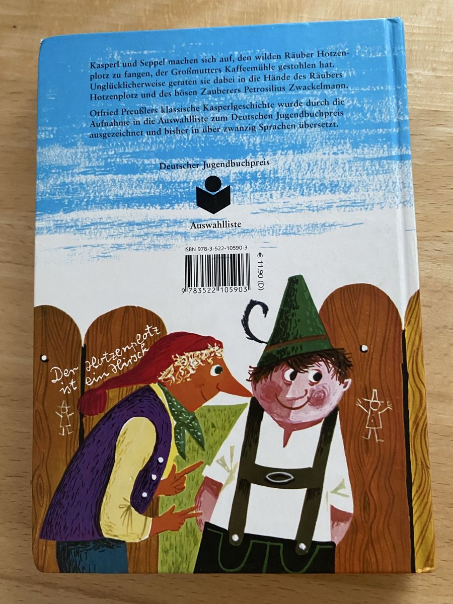 Bücher: Der Räuber Hotzenplotz - Otfried Preussler – Gebraucht aus Schwarzenburg von Michellu 1