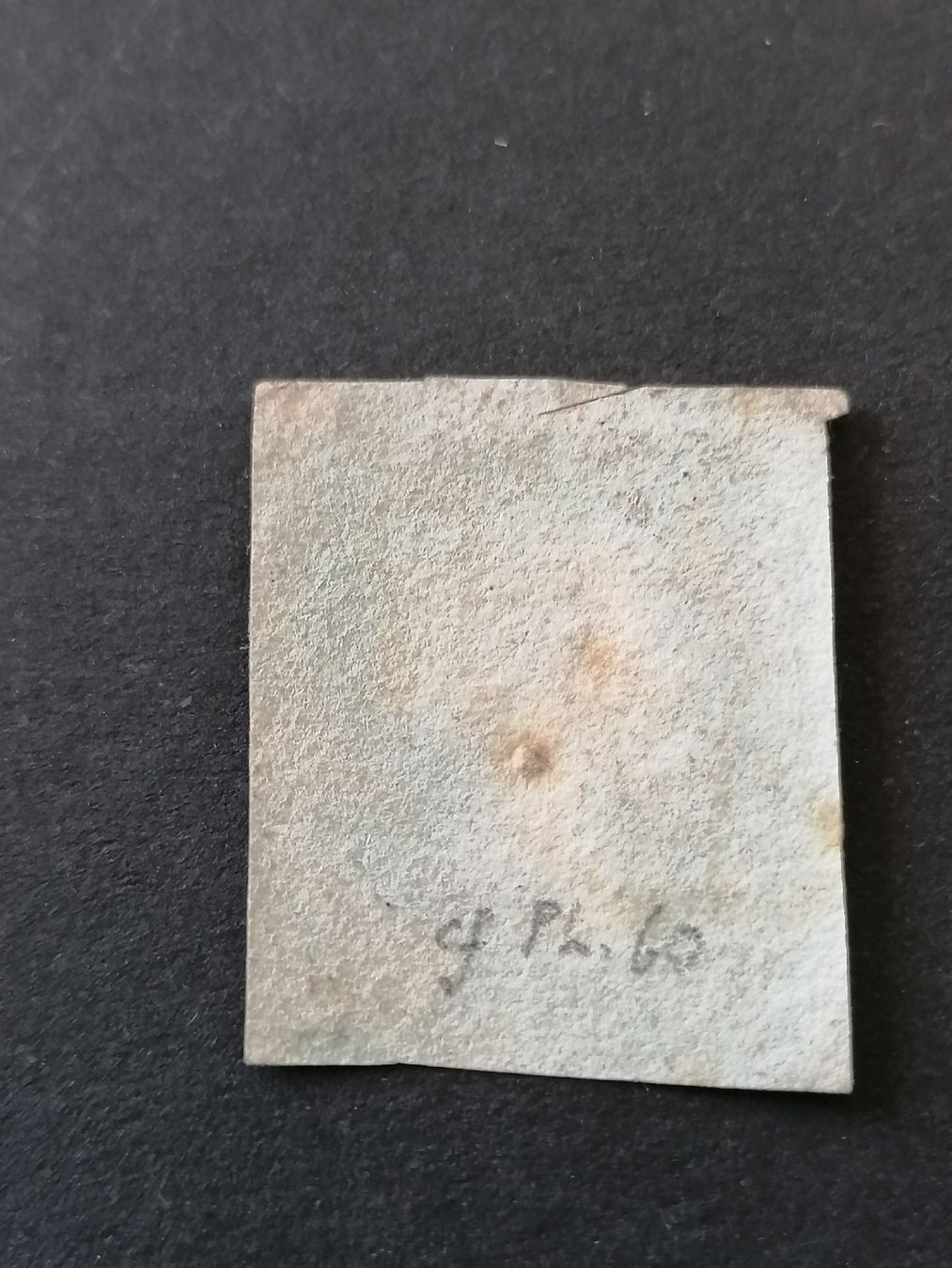 Alle Briefmarken: One Penny red 1841  – Gebraucht aus Happerswil von tschergi 1
