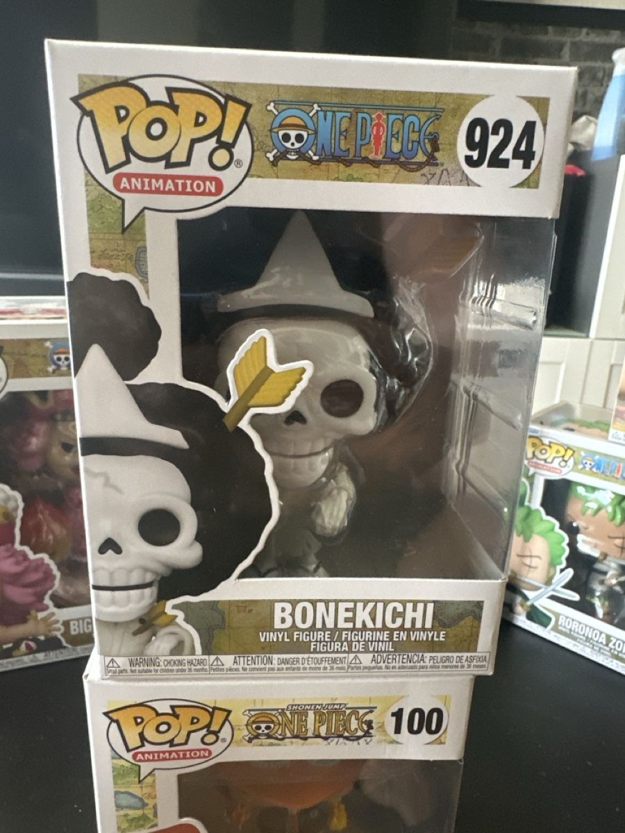 Funko Statuette: Figurine Pop Vinyl One Piece Bonekichi 924 neuve – Nuovo e nell'imballaggio originale da Genève venduto da Frippop