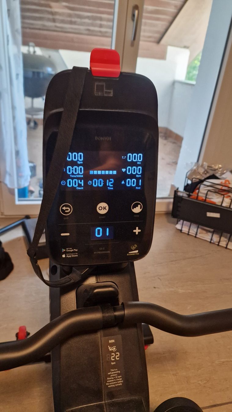 Decathlon Hometrainer: Domyos Rudergeraet Self Powered mit App-Steuerung – Gebraucht aus Bottighofen von Zwanzgerli 1