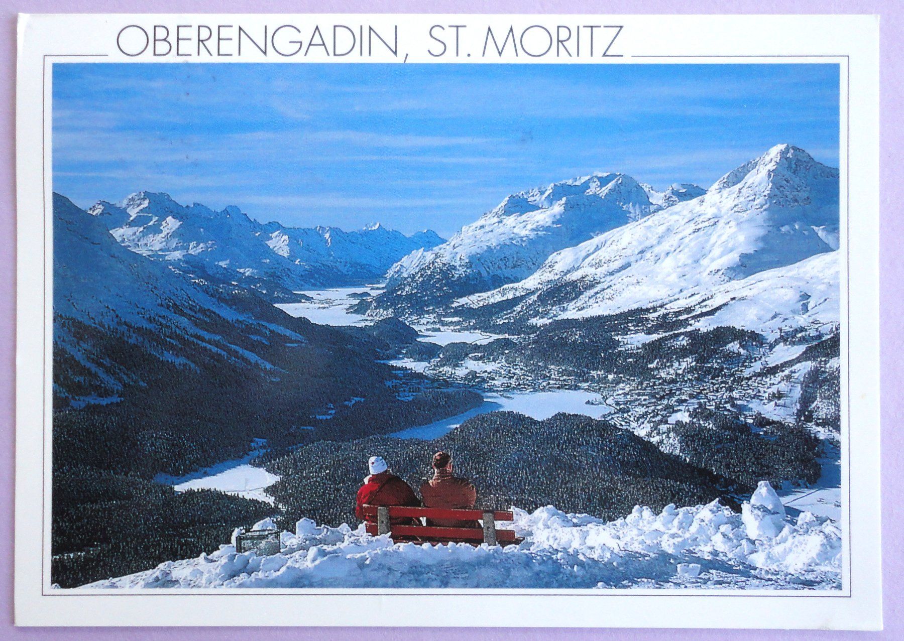 Cartoline postali: Oberengadin, St. Moritz – Usato da Fétigny venduto da Billy2miny
