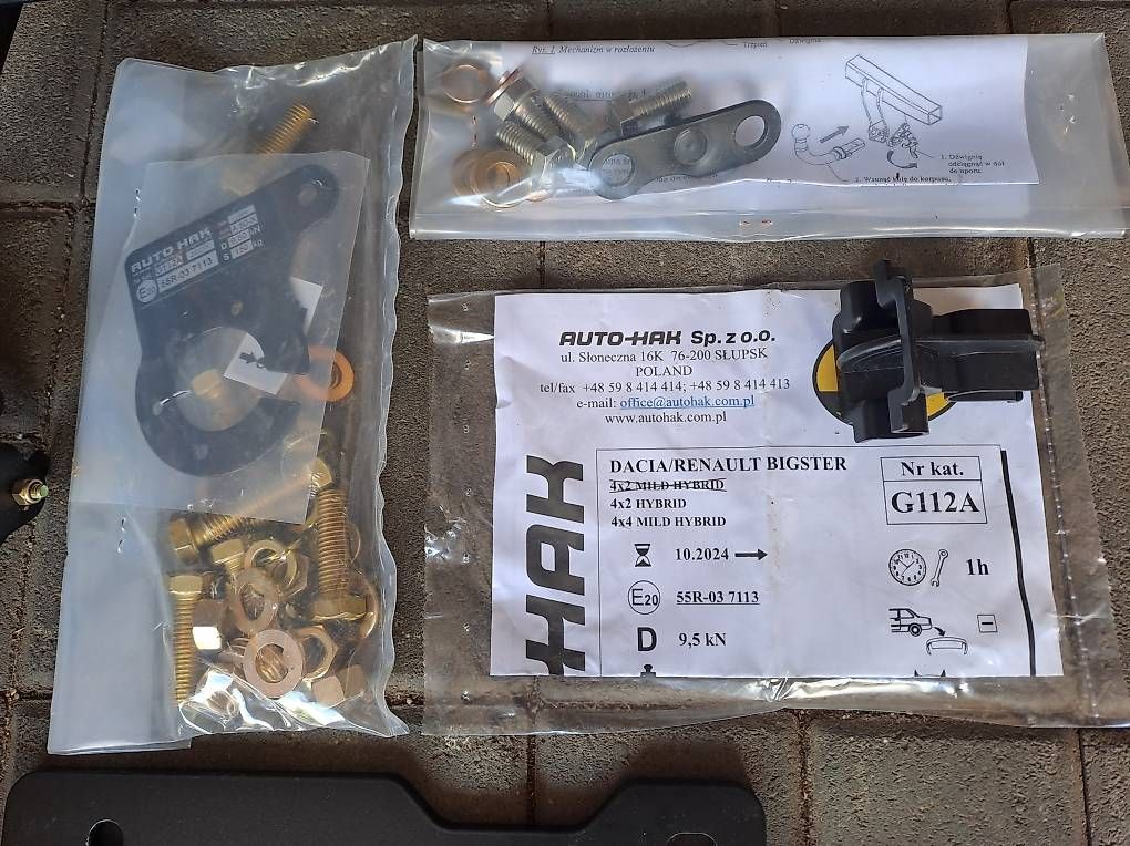 Ganci per rimorchio: Dacia Bigster AHK – Nuovo e nell'imballaggio originale da Leibstadt venduto da Roger7978 1