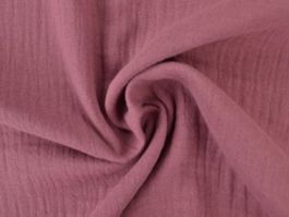 Musselin dunkles alt pink