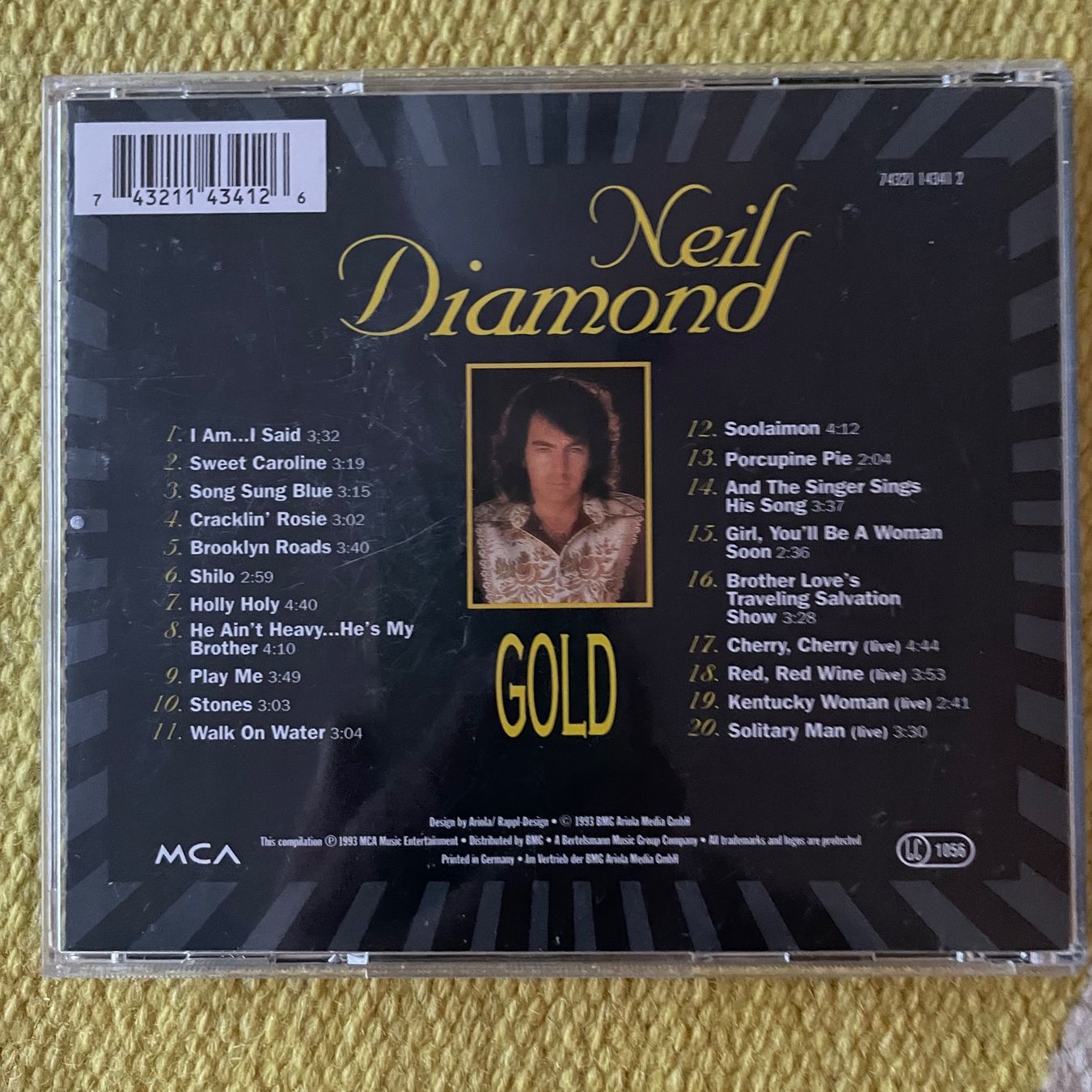 CD: NEIL DIAMOND-GOLD 20 SUPER HITS – Usato da Rorschacherberg venduto da CD-Roli 1