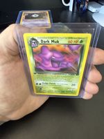 Pokémon Sammelkarte Dark Muk guter Zustand