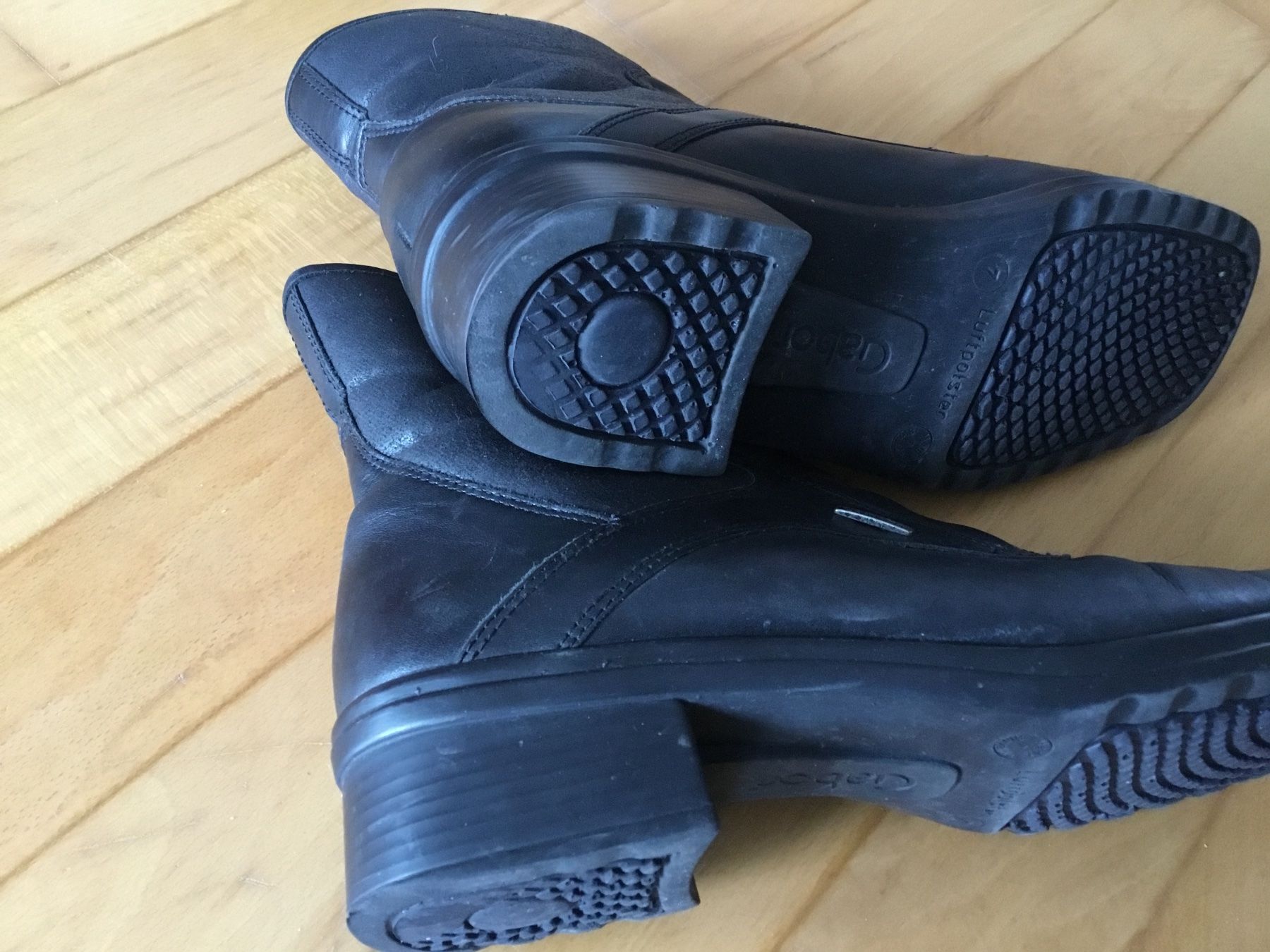 Gabor Damenschuhe: Elegante, schwarze Stiefeletten, Grösse 7 – Gebraucht aus Kerzers von Georges3210 3