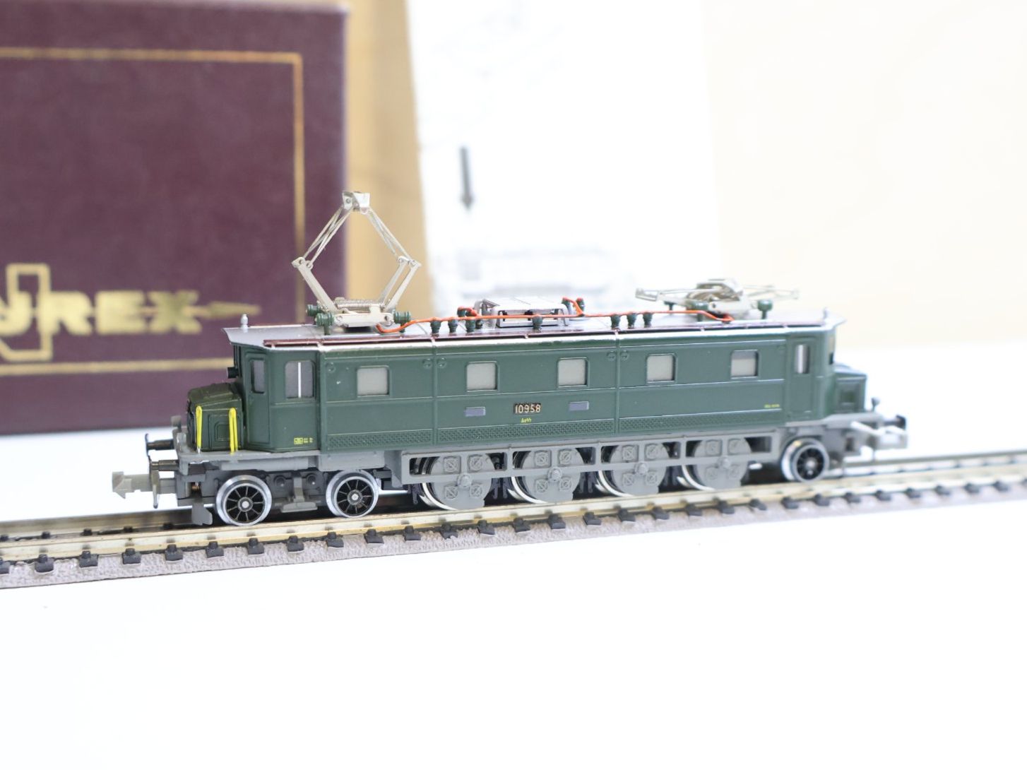 Fulgurex Modellini di ferrovie: Fulgurex SBB Ae 4/7 E-Lok - Spur N Messingmodell – Usato da Winterthur venduto da Monstera