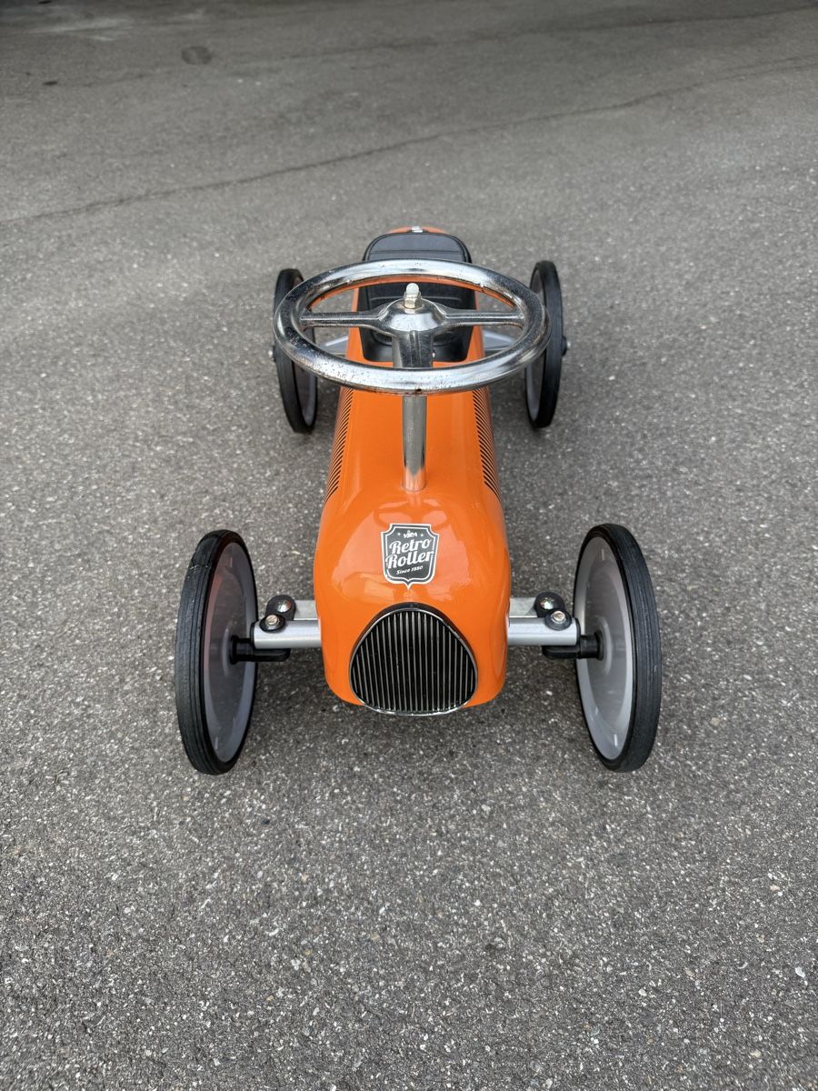Fahrzeuge für Kinder: Tretauto orange  – Gebraucht aus Schlattingen von Micky2013 2