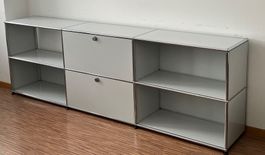 USM Haller Sideboard Regal Bücherregal grau Lagerräumung (2)