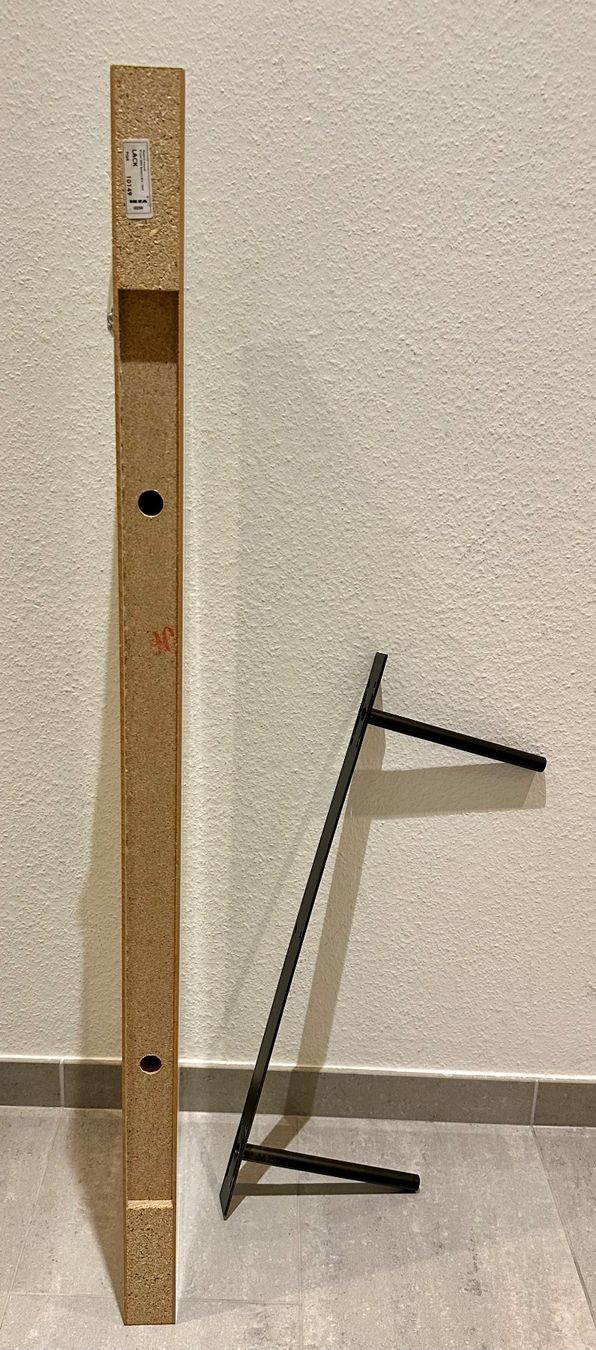 Ikea Scaffali: IKEA LACK Wandregal, olivengrün – Usato da Zollikon venduto da abrandli 2