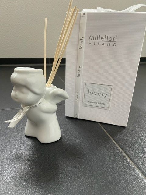 Spray per ambienti: Engel "Millefiori" mit Duftstäbchen für Duft- Öl – Nuovo e nell'imballaggio originale da Zürich venduto da Sonnenblume_65 3