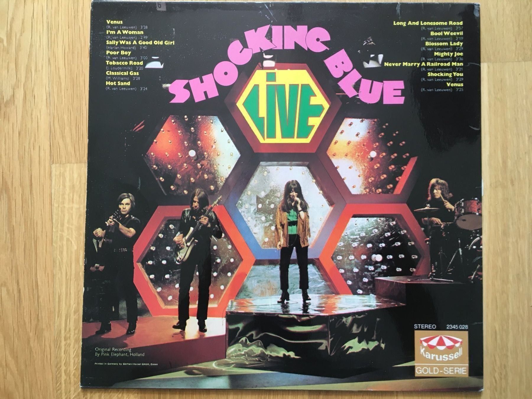 Dischi in vinile: Shocking Blue – Live – Usato da Uster venduto da mojorisin01 1