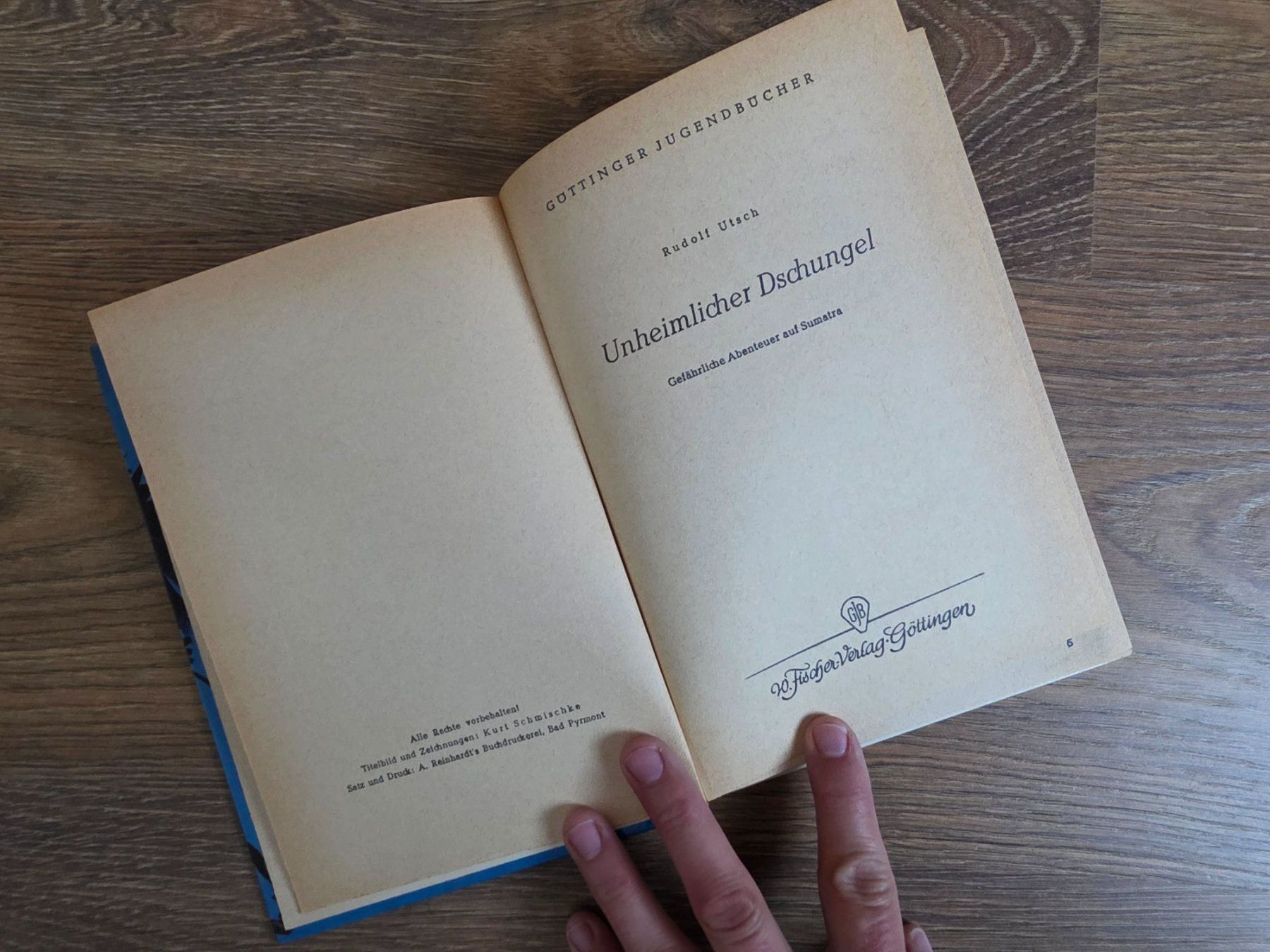 Livres: "Unheimlicher Dschungel" von Rudolf Utsch – D'occasion à Nebikon par Japostyle_2 2