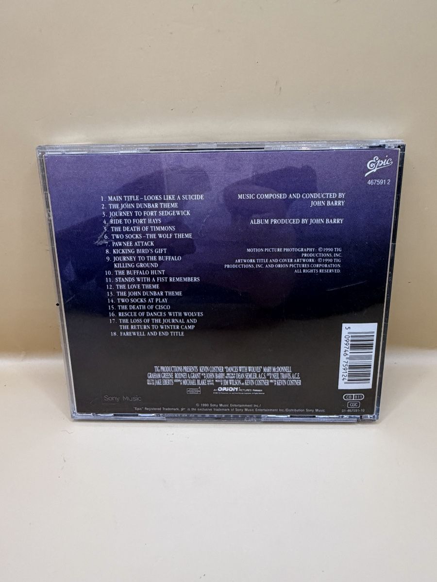 CDs: Dances with Wolves Soundtrack CD 1990 – D'occasion à Genève par sho_67qj 1