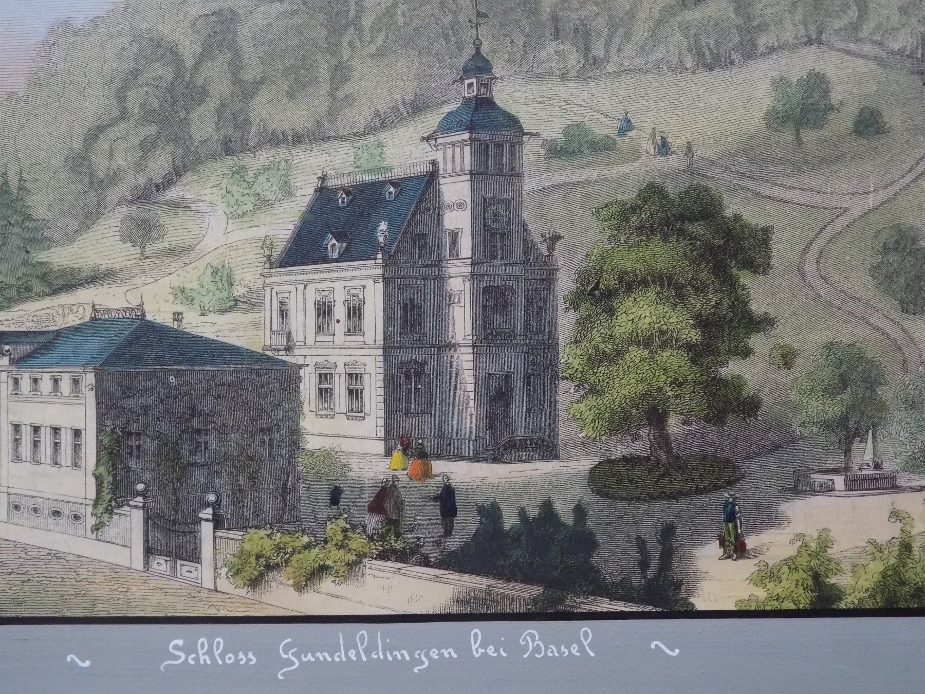Incisioni: Schloss Gundeldingen – Usato da Risch venduto da Antikfee 5