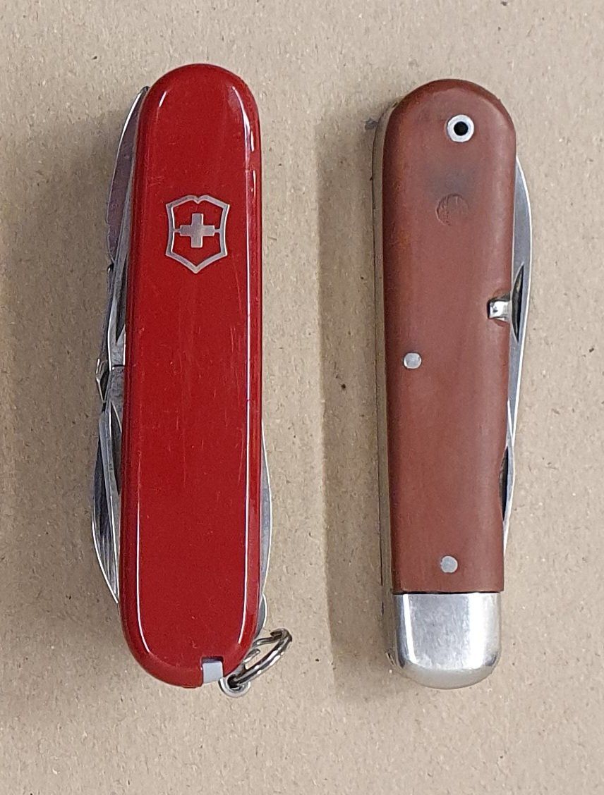 Victorinox Taschenmesser: 2 Sackmesser - Victorinox und Wenger – Gebraucht aus Kreuzlingen von Rschweiz1