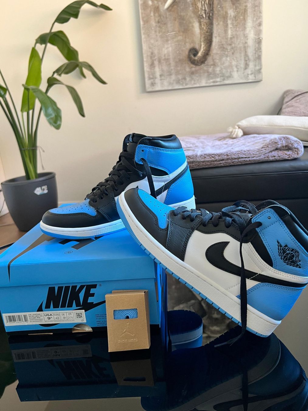 Jordan Scarpe da uomo: Air Jordan high, university blue, Gr. 42 – Nuovo e nell'imballaggio originale da Winterthur venduto da Linda1203 5