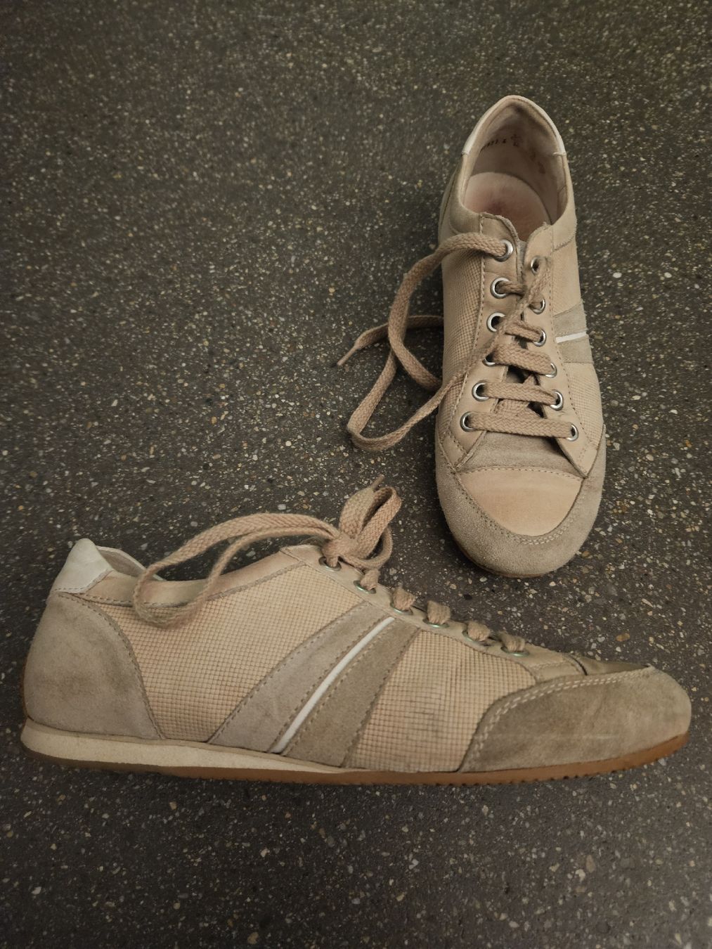 Scarpe da donna: Semler Select Damen Sneakers, Beige, Gr. 39 – Usato da Anwil venduto da tamoos 1