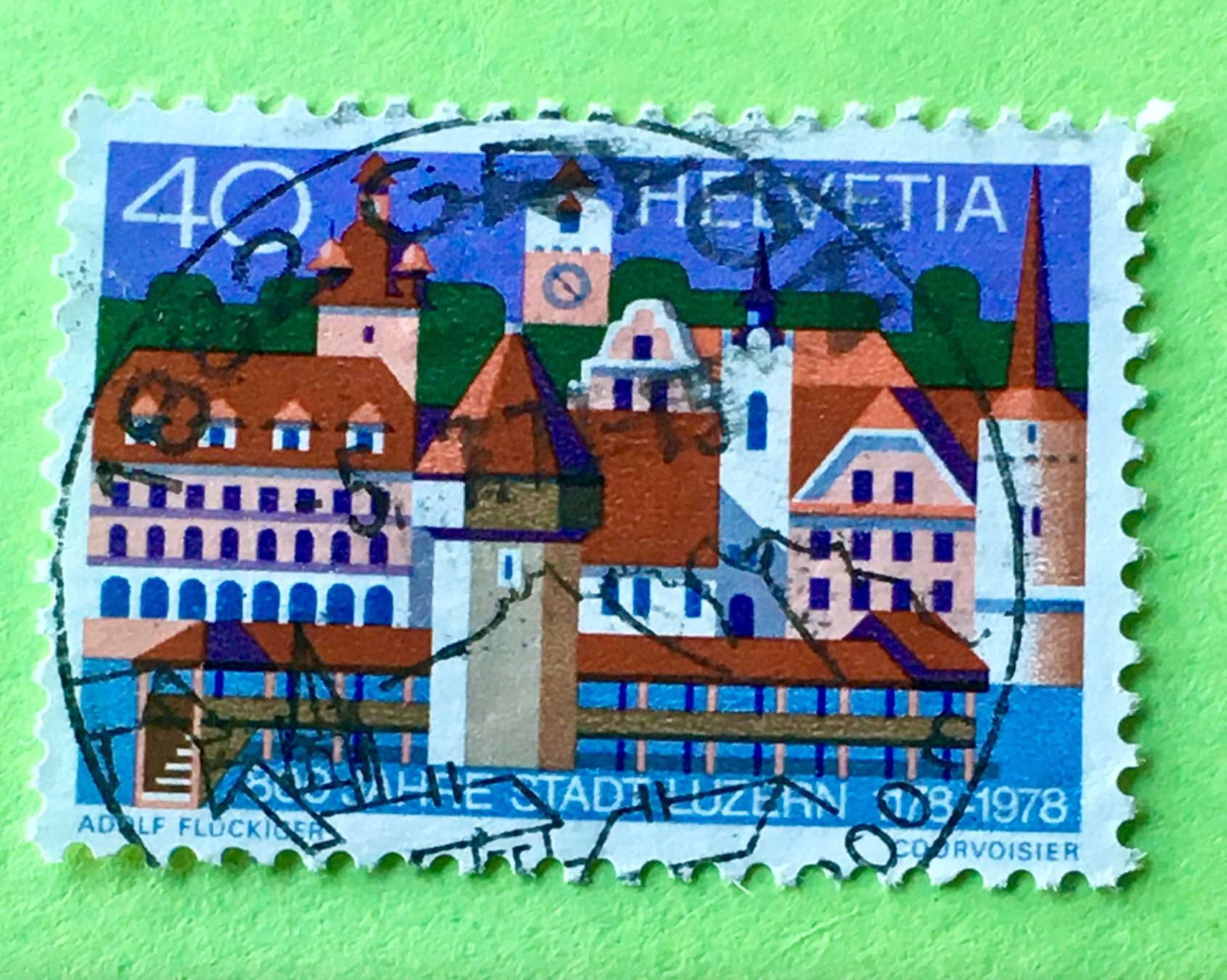 Tutti i francobolli: Nr.604 GESTEMPELT  – Usato da Aarau venduto da Billa007