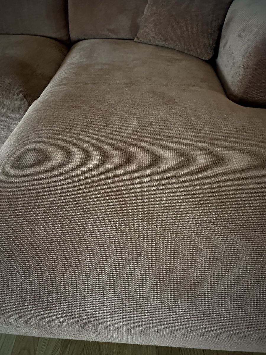 Divani: Gemütliches Ecksofa in Terracotta-Farbe – Usato da Beringen venduto da qen_s5gg 2