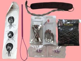 8x NEUE Set schöne Frisuren zu machen -50% Haarschmuck