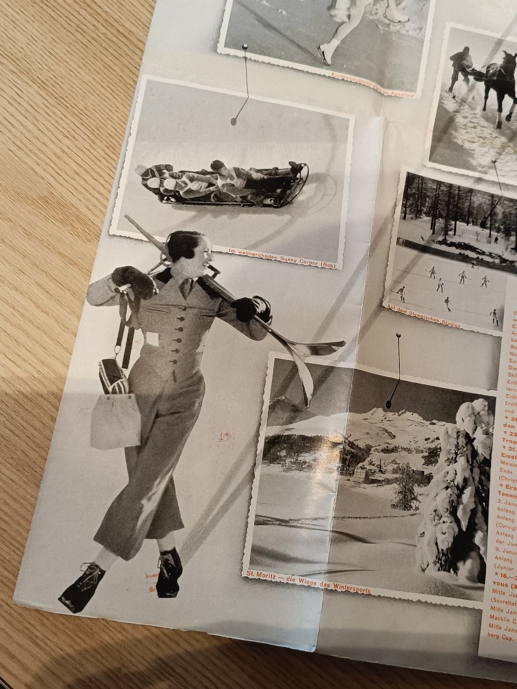 Documenti: Prospekt / St Moritz - Ausgabe ca. 1930 – Usato da Brugg AG venduto da Ente015 3