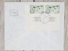 CL07 Enveloppe + Timbre Israel 1962 / Aviation