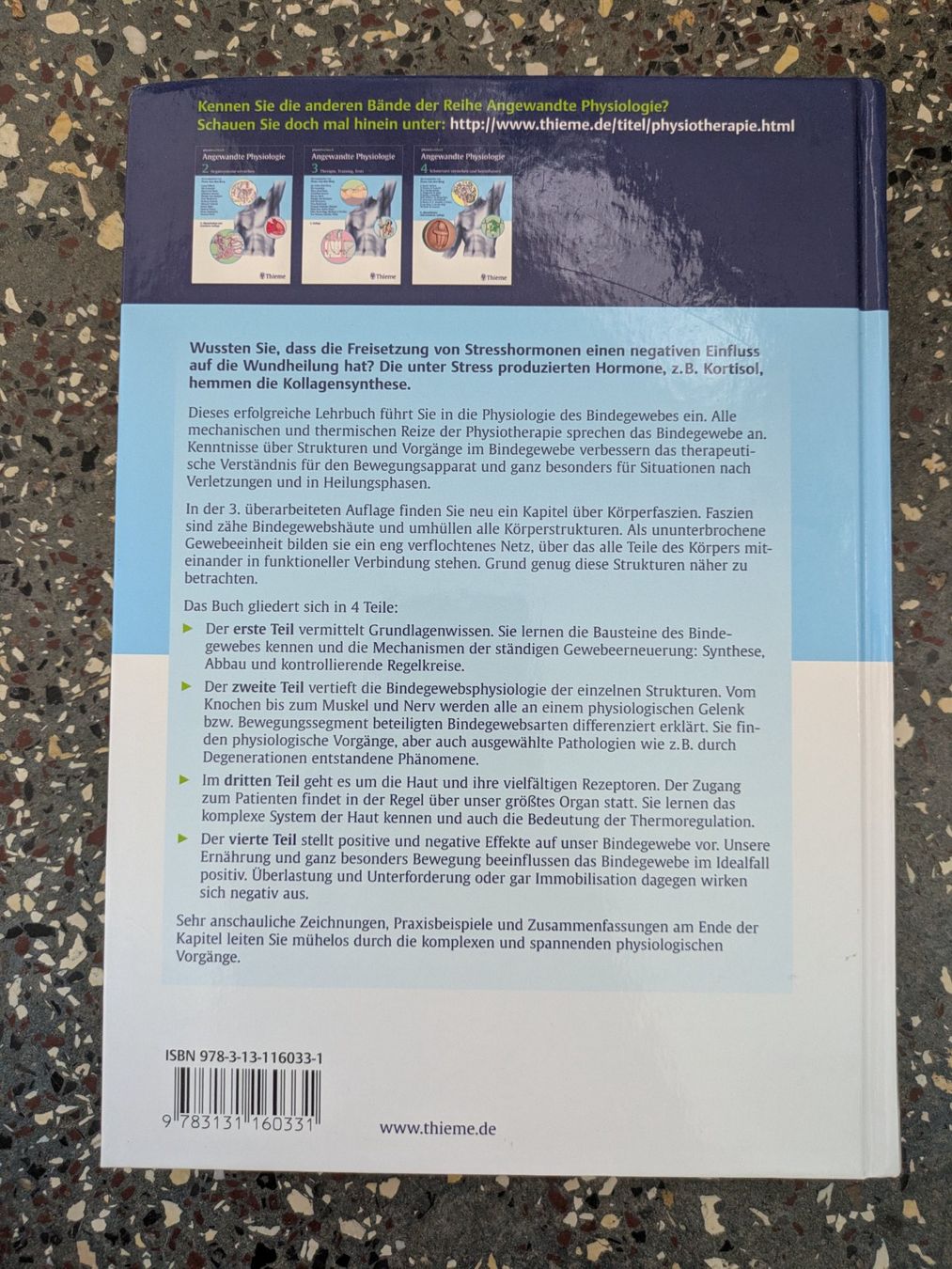 Bücher: Physiofachbuch Angewandte Physiologie 1 3. Aufl. – Gebraucht aus Rapperswil SG von den_nrh7 1