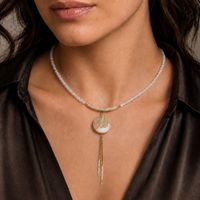 🌙 Einzigartige Mondstein Halskette Achat-Anhänger Collier