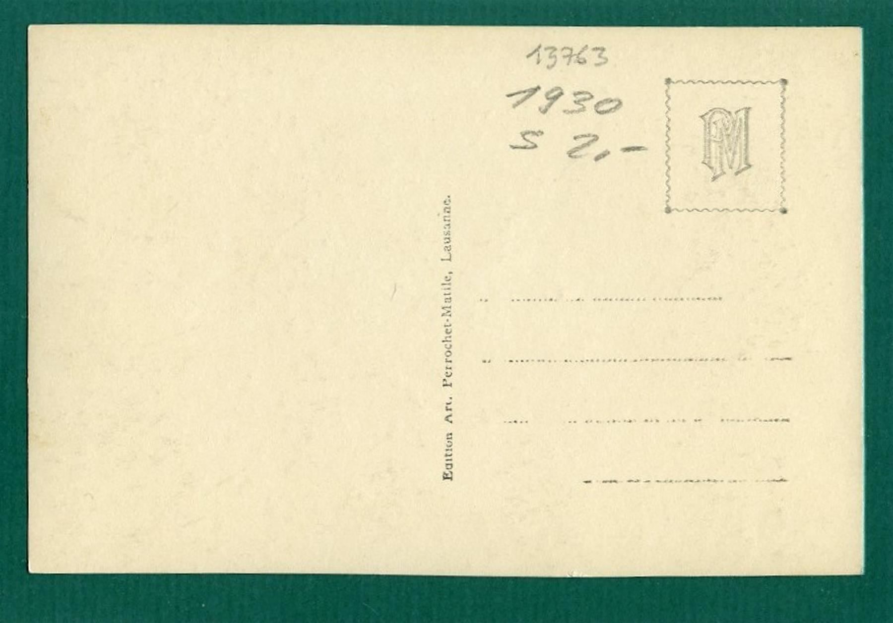 Cartoline postali: Glion, ca. 1930, ungelaufen – Usato da Sargans venduto da Hausi1951 1