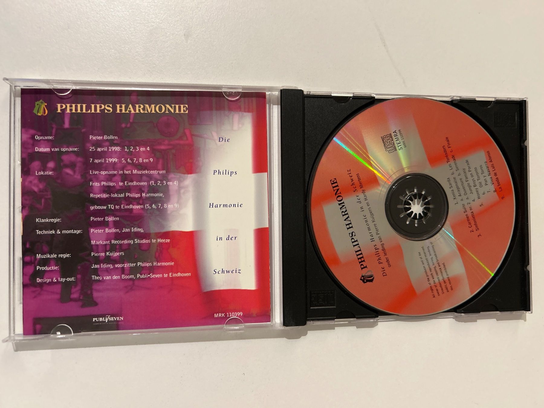 CD: CD- Die Philips Harmonie in der Schweiz – Usato da Guntershausen venduto da Gloominati 2