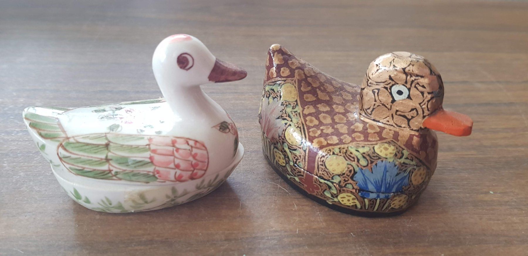 Figuren: Enten Schmuckdosen 2 Stück – Gebraucht aus Mörschwil von wunderkiste44 3